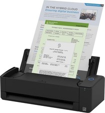 ScanSnap iX1300 Wireless or USB Double-Sided Color Document Scanner, Black picture