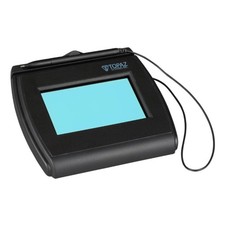 Topaz T-LBK750-BHSB-R Backlit 4x3 LCD Signature Capture Pad Dual Serial/USB picture