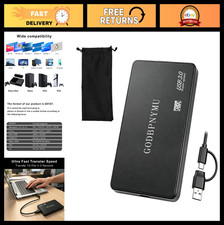 500GB External Hard Drive, Compact Portable Hard, USB 3.0/USB C picture