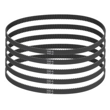 300mm GT-2 Timing Belt, 5pcs 6mm Width 2mm Pitch 3D Printing Closed Loop, Black picture