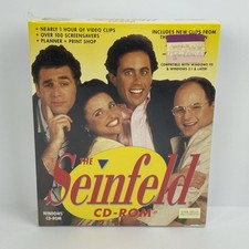 Brand New Sealed Rare 1995 Big Box The Seinfeld PC Windows CD-ROM Byron Preiss picture