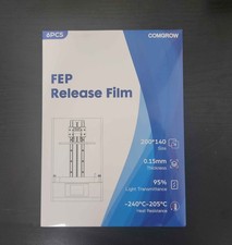 Comgrow FEP Release Film 6pcs - For 3D Printers - NEW picture