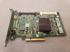 Dell PowerEdge PERC 6i SAS Dual Channel 256MB 3 GB RAID Controller T774H 0T774H picture