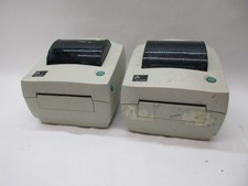 LOT-2 ZEBRA LP2844 THERMAL LEBEL PRINTER 2844-20300-0001 T5-B16 picture
