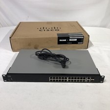 Cisco SG250-26P Managed Switch 24-Port PoE+ 195W Gigabit 52 Gbps Smart picture