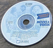1996  CD-ROM (Mac): BLOCKBUSTER Guide to MOVIES & VIDEOS 2nd Ed. picture