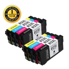 8PK T812XL Ink Cartridge Compatible For Epson Workforce Pro WF-7840 WF-7820 picture