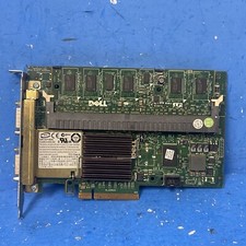 Dell PERC6/e 256MB Cache Dual SAS RAID Controller w Battery - PN 0F989F picture