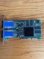 AGP card Matrox 975-0201 Rev A MGI G45+MDHA32D/DELB Dual VGA PCI Card picture