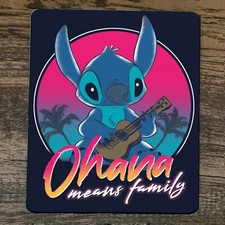 Mouse Pad Ohana Means Family Stitch Lilo picture