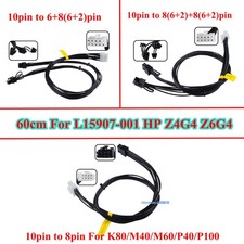 10-Pin to 6+8 2x(6+2) 8Pin For HP L15907-001 L78022‑001 Z4 Z6 G4 GPU Power Cable picture