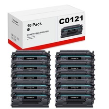 10 PK 3252C001 Black Toner Cartridge For Canon 121 Image Class D1650 D1620 picture