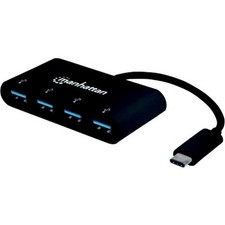 Manhattan 4-Port USB 3.0 Hub  with 5 Gbps Data Transfer, 1A Mobile Device picture