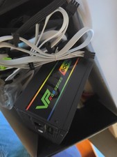 GameMax VP-600-RGB 600W 80+ Bronze Semi Modular RGB ATX Power Supply PSU picture