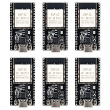 6 Packs ESP32-DevKitC-32 Development Board Modules ESP-32D CP2012 USB C 38 Pins picture