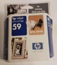 HP 59 Gray Photo Ink Cartridge Genuine OEM New Sealed Exp 2006 NOS picture