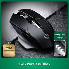 INPHIC F1 Wireless Mouse Rechargeable Silent Ergonomic 2.4G USB 6 Buttons picture