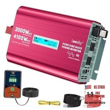 2000W Pure Sine Wave Power Inverter 12V to 2000W (4100W Peak) Pure Sine Wave picture