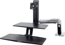 Ergotron WorkFit-A LD Single Monitor 15lb Standing Desk Converter 24-390-026 picture