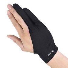 Terow 2-Finger Artist Glove for Drawing Tablets & iPad – Anti-Smudge, Fits Left picture