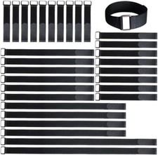 VELCRO Brand Bulk Pack 30Reusable Fastening Cable Straps with Buckle Variety NEW picture