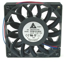 Delta High Speed Fan FFB1212EH Fan 120x120x25mm 12VDC RPM Sensor 3 Pin picture