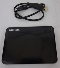 Toshiba DTC805 500GB Portable External HDD USB 3.0 Black Formated & TESTED picture