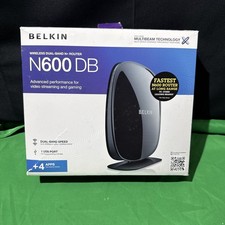 BELKIN Wifi Dual-Band N+ Router N600 DB NEW OPEN BOX (B30) picture