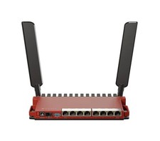 MikroTik New L009UiGS-2HaxD Router with 8xGLAN, 2.5G SFP ports and 802.11ax AP picture