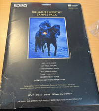 Epson Signature Worthy Sample Pack Paper 8.5 X 11 Sealed picture