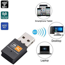 AC600 Mbps Dual Band 2.4/5Ghz Wireless USB Mini WiFi Network Adapter 802.11 picture