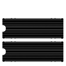 M.2 Heatsink SSD Cooler for PS5 PCIE NVME or SATA m2 2280 black picture