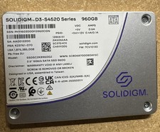 Solidigm D3-S4520 Series 960 GB SSDSC2KB960GZ 2.5” 6Gb/s Sata Solid State Drive picture
