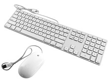 Apple A1243 Keyboard & A1152 Mouse – Original Set, Mac Compatible & Plug & Play picture