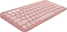 Logitech Pebble Keys 2 K380s Multi-Device Bluetooth Wireless Keyboard Tonal Rose picture
