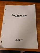 AtariWriter Plus Word Processor for Atari 800 / 800XL / 1200 XL / 65XE picture