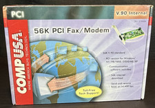 NOS VTG COMP USA 56k PCI Fax/Modem Sealed V.90 Internal Collection Display picture