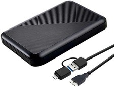 Ultra Slim Portable External Hard Drive USB 3.0 HDD for PC, Mac, Laptop, PS4, Xb picture