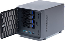 4 + 1 Bay DIY NAS Case, 4 X 2.5″ / 3.5″ Tray + 1 X 2.5″ Internal Bay. MB ITX. PS picture