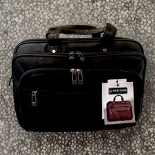 Heritage Genuine Leather Business Computer Case 15” picture