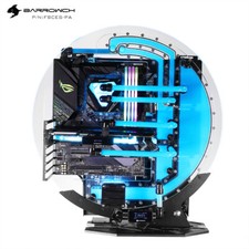 Barrowch STAR1 Series Circular Water Cooling Case Tower Waterway Plate FBCES-PA picture