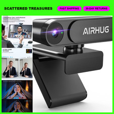 High-Resolution 2K USB Webcam with Privacy Cover - No Microphone for PC/Laptop picture
