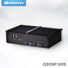 Qotom Q305P Business Mini PC intel Celeron 3205U Processor 4GB DDR3 RAM 32GB SSD picture