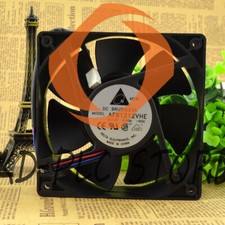 2pcs Delta AFB1212VHE 12cm DC 12V 0.9A 3pin inverter axial blower cooling fan picture