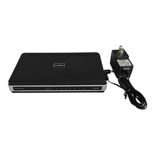 D-LINK DGS-2208 Gigabit Desktop Switch 8-Port w/ Power Supply TESTED & WORKING picture