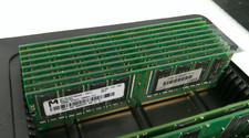 Lot of 8 - Micron (MT16LSDT1664AG-10EC7) 128MB PC100 RAM picture