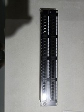 Cable Matters 48-Port Cat6 RJ45 Ethernet Patch Panel 2U 19 in Rack Mount picture