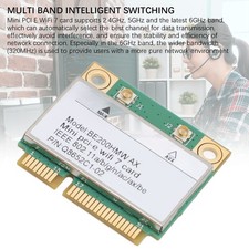 Mini PCI E WiFi 7 Card 8774Mbps 2 Band Gigabit Wireless Network Card BE200HMW picture