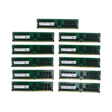 LOT of 11 Crucial 352GB (11x32GB) DDR4 3200MHz PC4-3200AA 2Rx4 ECC RDIMM Server picture