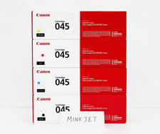 Genuine Canon 045 Toner Set 4 Pack CMYK OEM for MF632Cdw MF634Cdw LBP612Cdw New picture